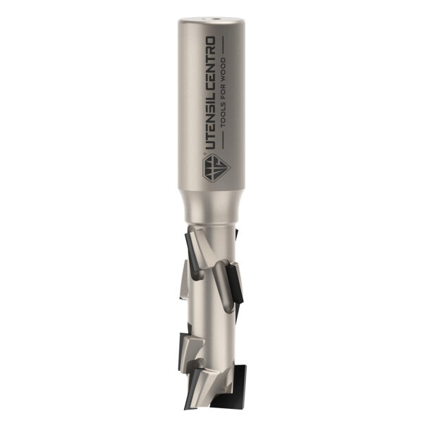 Diamond router cutter for boring and milling