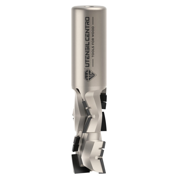 Diamond router cutter with dual rotation