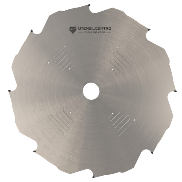 Circular diamond saw blade for hard and abrasive materials