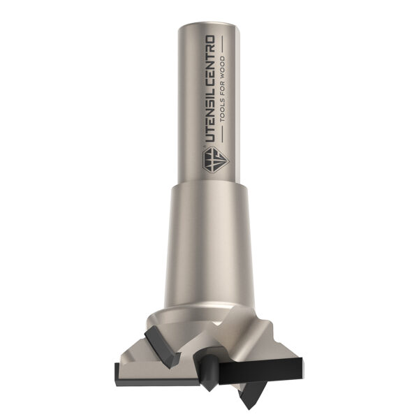 Diamond boring bit for hinges