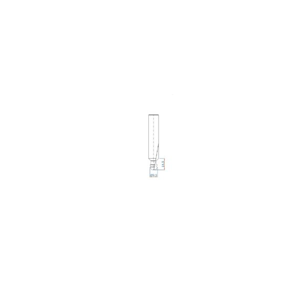 Fresa speciale in HW per giunzione OVVO ® Z=2 - immagine 3