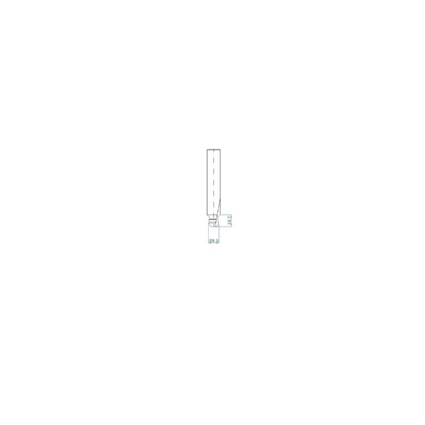 Fresa speciale in HW per giunzione OVVO ® Z=2 - immagine 4