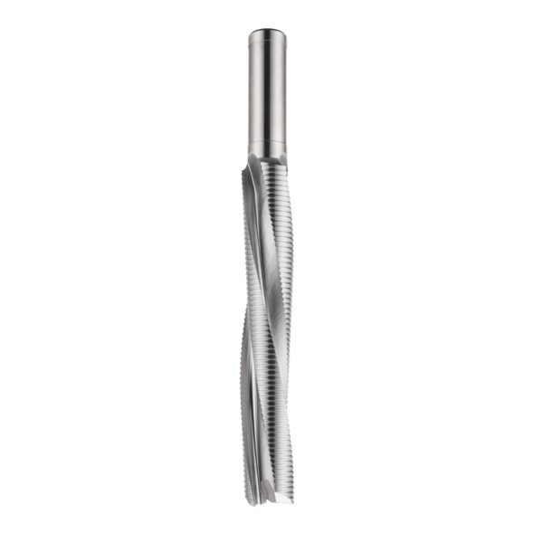 Fresa elicoidale HSS positiva con rompitruciolo per travi lamellari Z=3+R