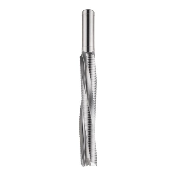 HSS upcut spiral cutter with chipbreaker for glue-laminated wooden beams Z=3+R