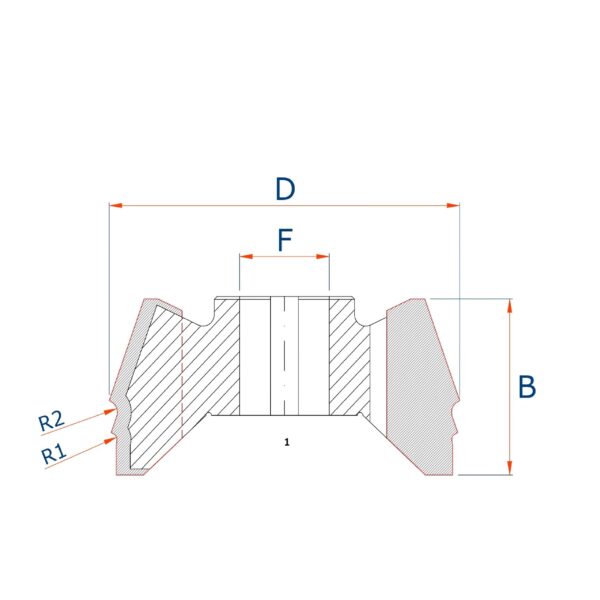 Fresa HW saldobrasata - immagine 2